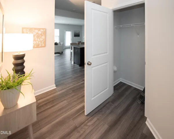 a view interior of the house and wooden floor