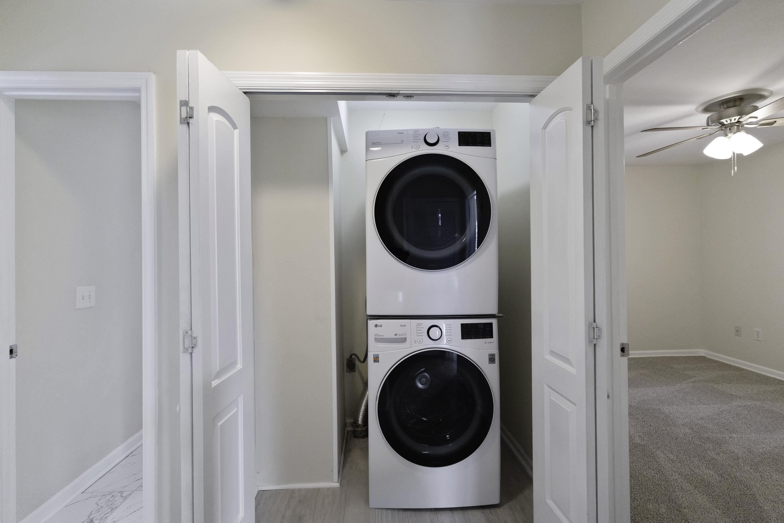1536 Vantage Point Mount Pleasant, SC 29464 - Photo 13 of 18 LAUNDRY WITH STACKED WASHER AND DRYER