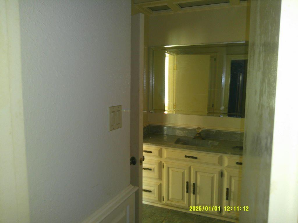 3726 County Road 4284 Simms, TX 75574 - Photo 23 of 26 a bathroom with a sink and a mirror
