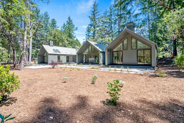 110 Stadler Drive Woodside, CA 94062 - Photo 4 of 27 a front view of a house with a yard