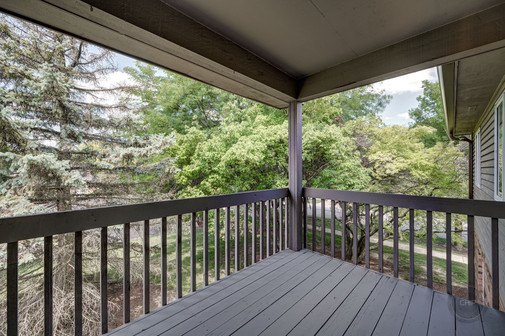 985 West Court, Unit D Naperville, IL 60563 - Photo 28 of 29 a view of balcony with wooden floor