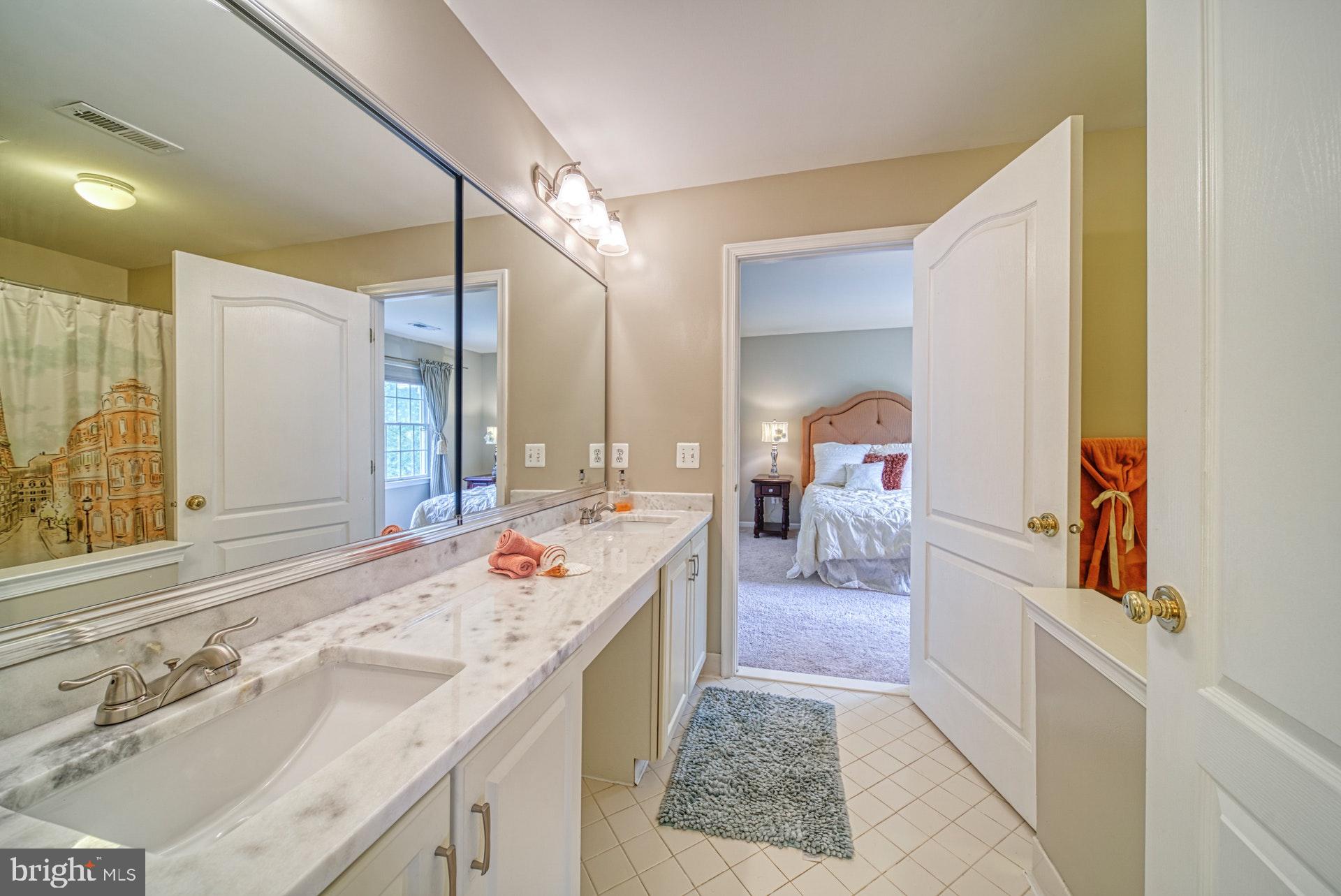 1321 Gatesmeadow Way Reston, VA 20194 - Photo 27 of 62 Jack and Jill Bathroom with newly updated