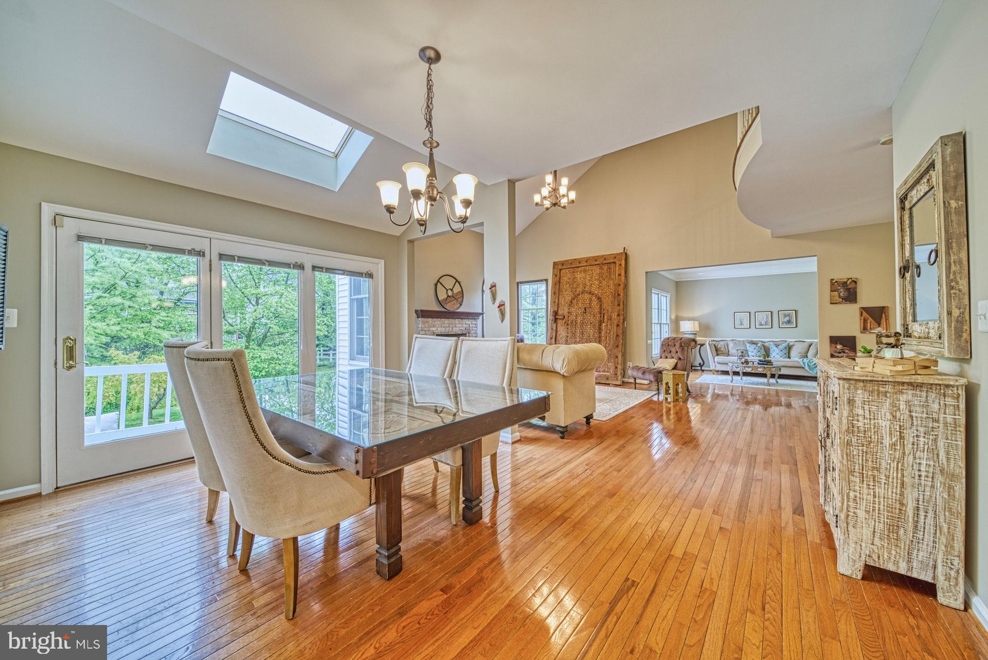 1321 Gatesmeadow Way Reston, VA 20194 - Photo 7 of 62 Dining Area with Skylight