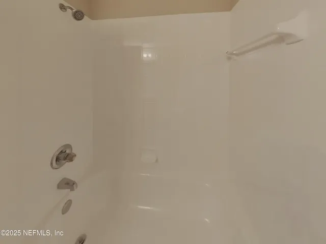 a close up of a shower