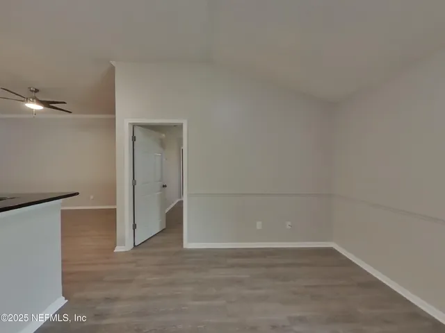 a view of a small space