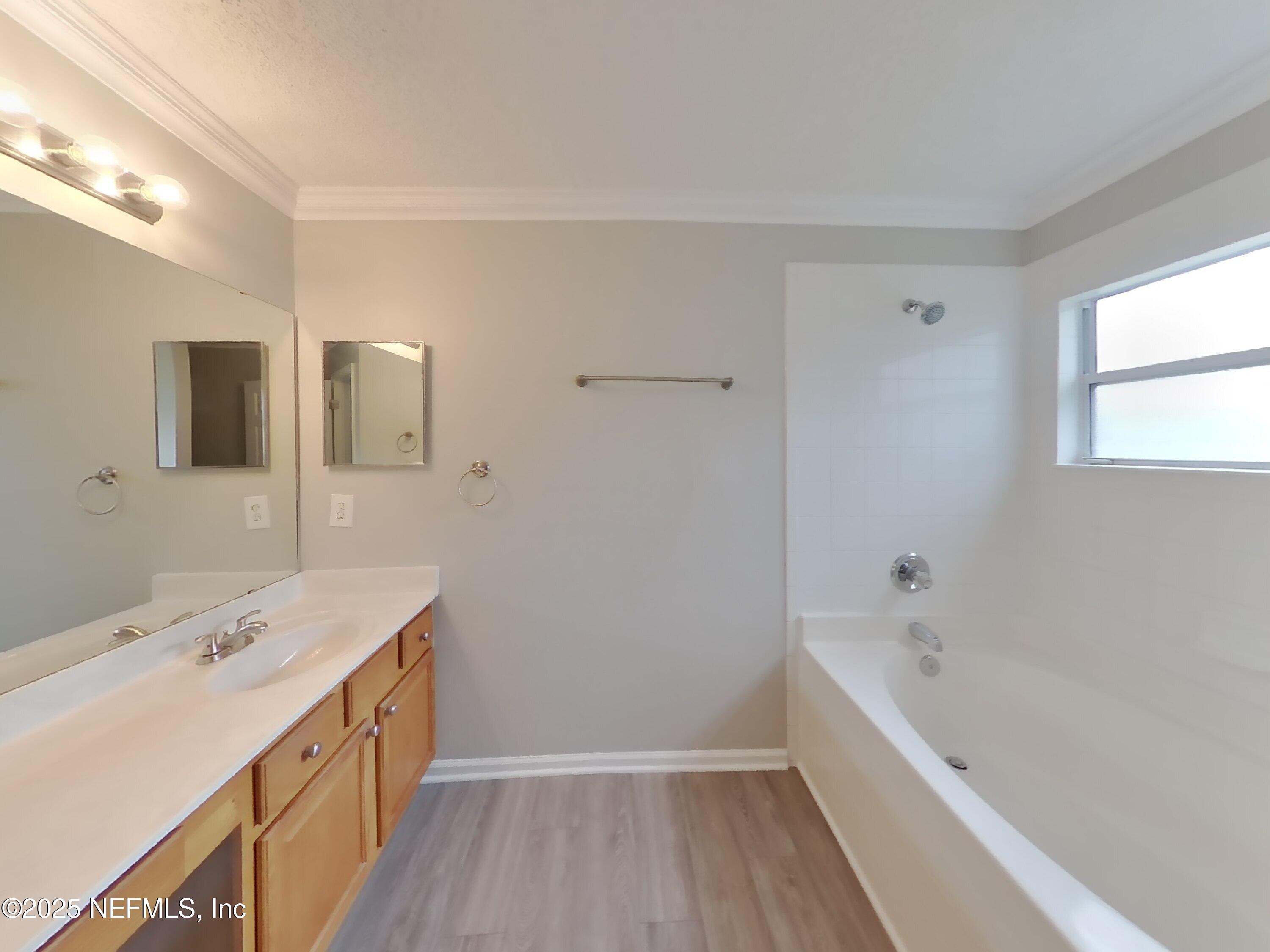1695 Northglen Circle Middleburg, FL 32068 - Photo 6 of 14 a bathroom with a tub sink and mirror