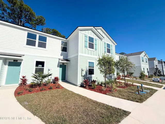 a view of a house with patio