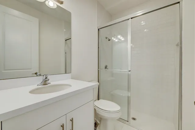 a view of a lake with a house