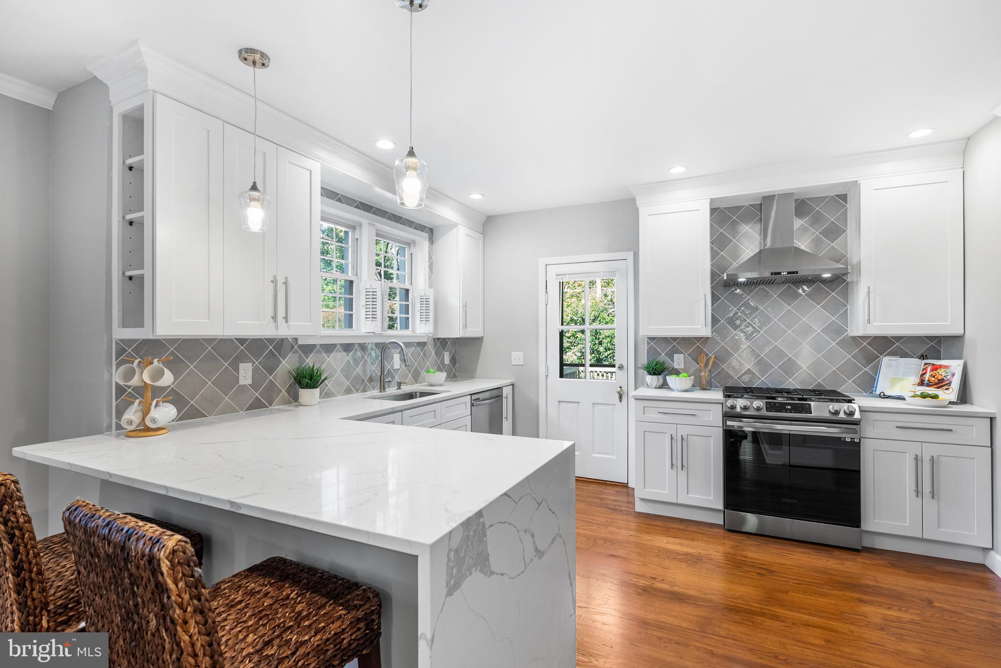 710 Anneslie Road Baltimore, MD 21212 - Photo 14 of 56 Modern kitchen with sleek finishes.