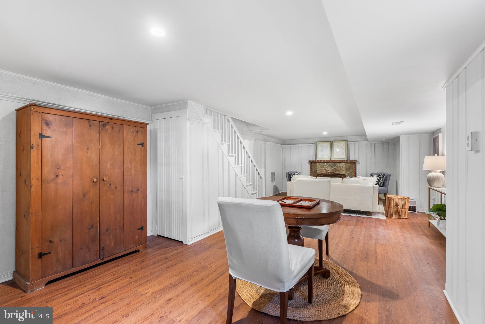 710 Anneslie Road Baltimore, MD 21212 - Photo 40 of 56 Charming basement retreat with warm wood accents.