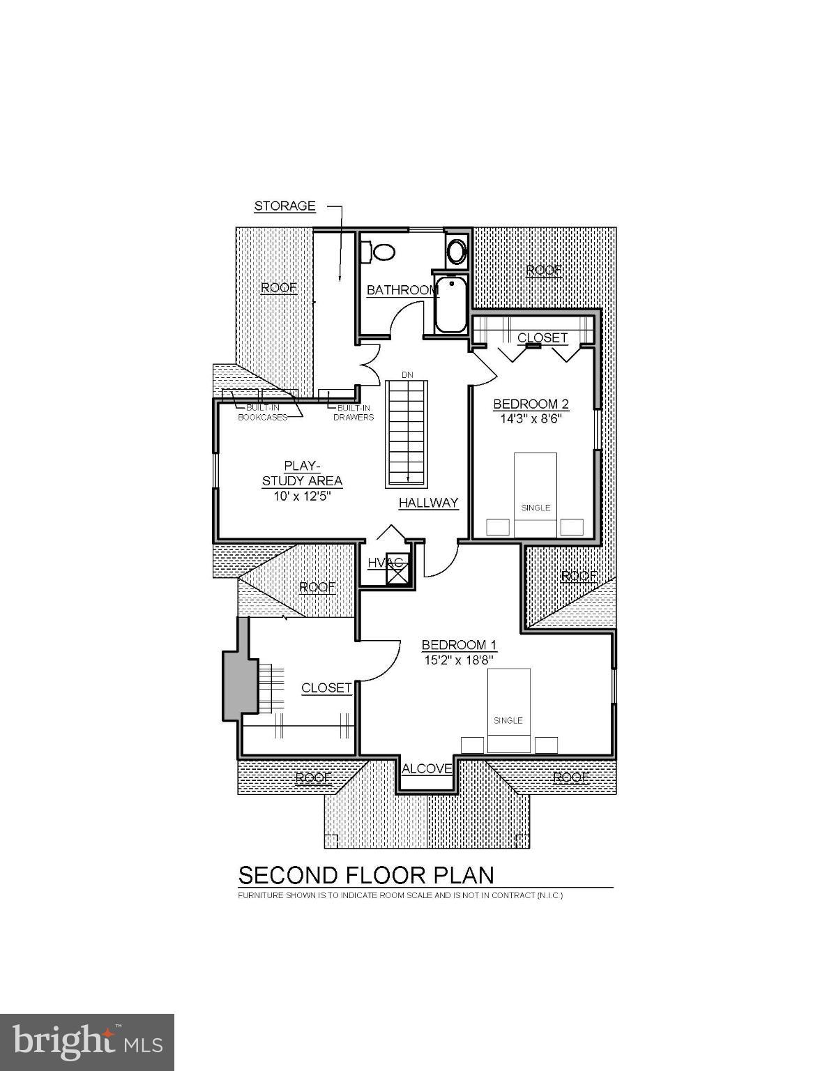 710 Anneslie Road Baltimore, MD 21212 - Photo 55 of 56 Second floor layout showcasing spacious design.