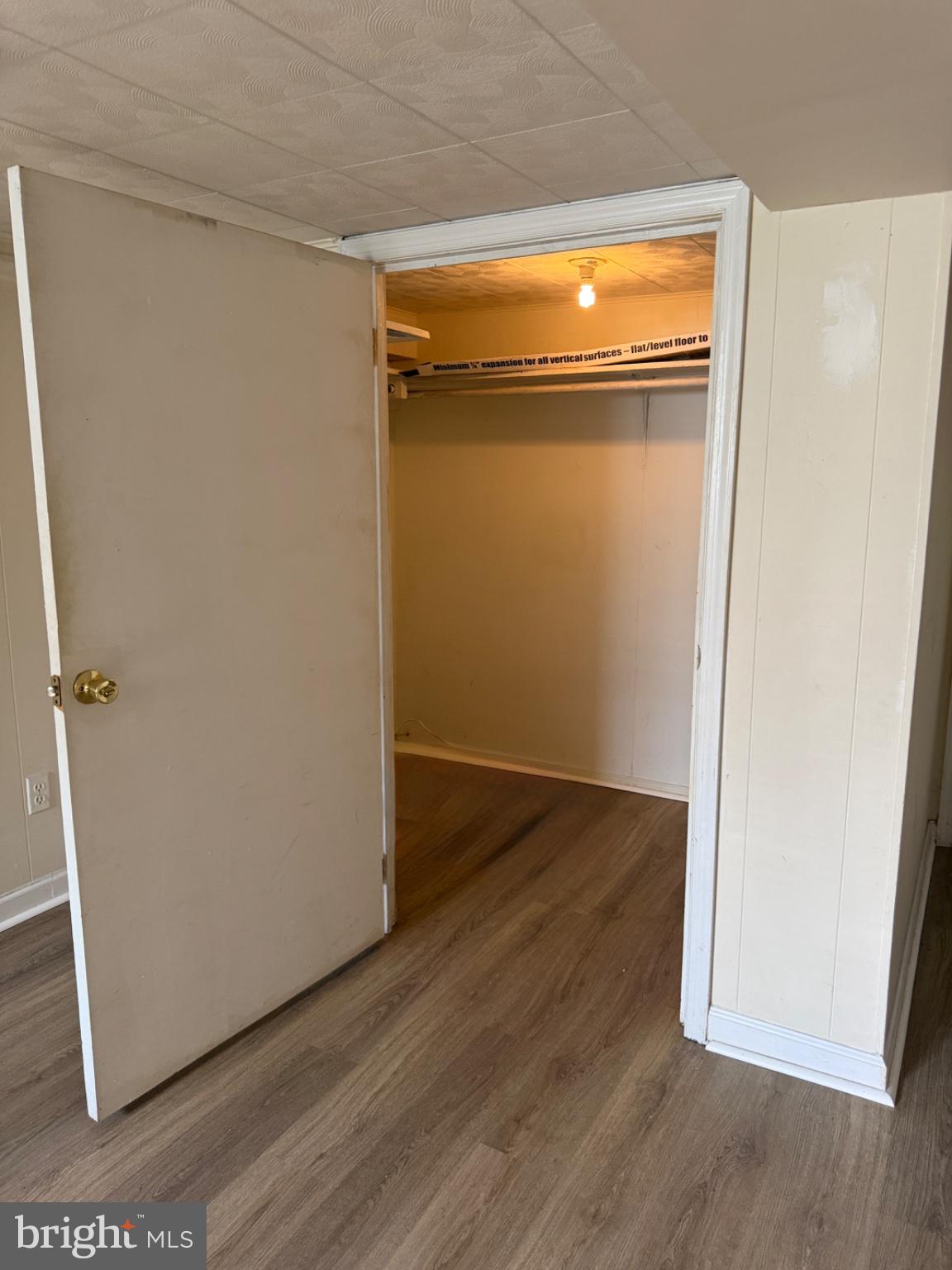 230 West Meadow Road Baltimore, MD 21225 - Photo 16 of 29 Spacious closet in basement family room/bedroom