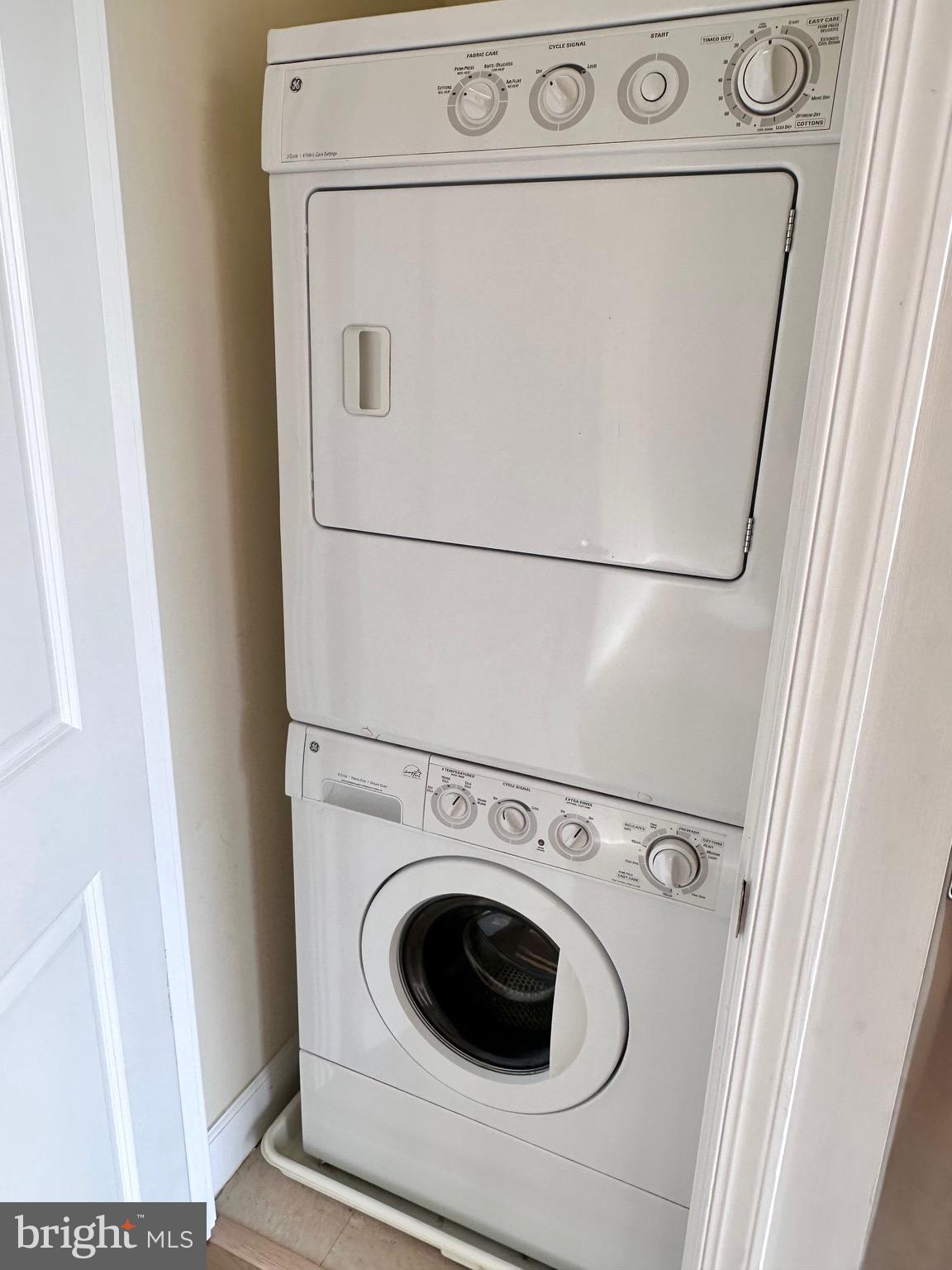 3600 South Glebe Road, Unit 507W Arlington, VA 22202 - Photo 10 of 23 a close up view of a washer and dryer