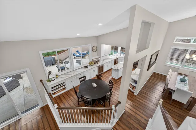a bathroom with a shower and a tub