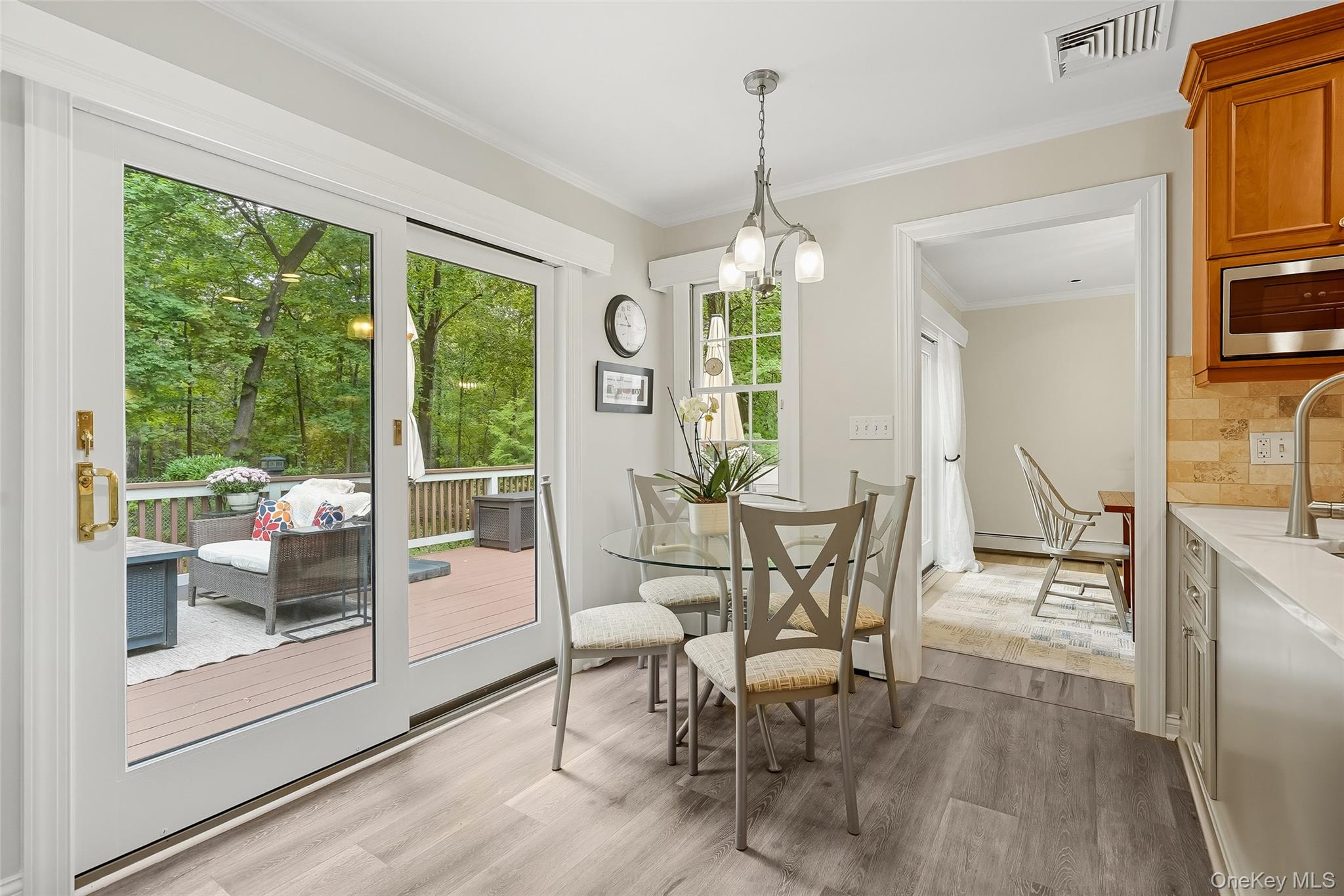 80 North Street Rye, NY 10580 - Photo 11 of 37 a view of a dining room with furniture window and outside view