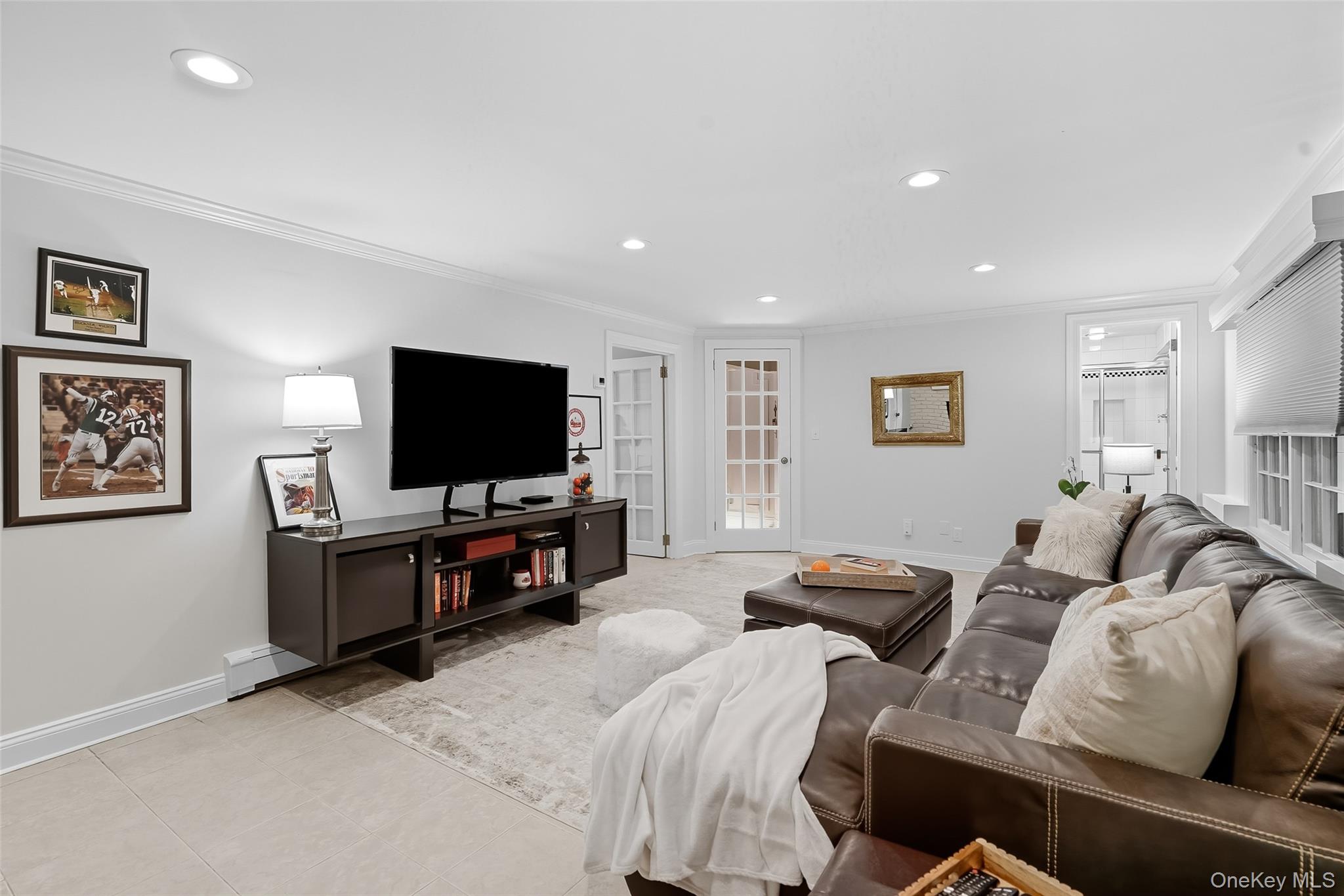 80 North Street Rye, NY 10580 - Photo 16 of 37 a living room with furniture and a flat screen tv