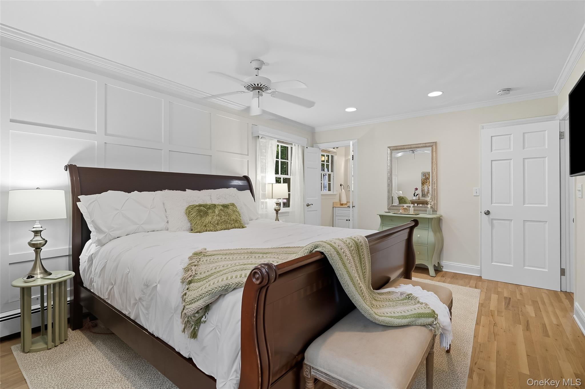 80 North Street Rye, NY 10580 - Photo 18 of 37 a bed room with a bed and a chair