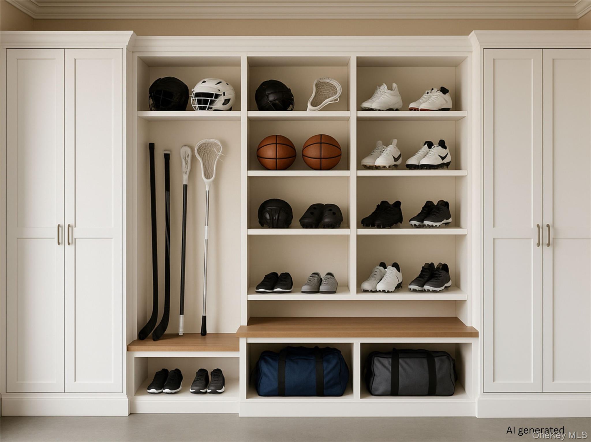 80 North Street Rye, NY 10580 - Photo 29 of 37 a living room with a closet and a window