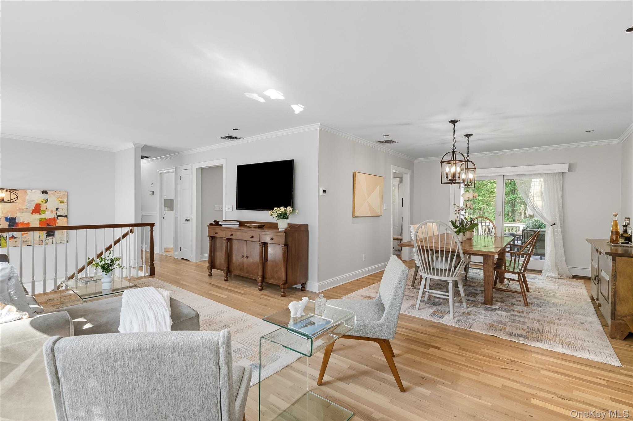 80 North Street Rye, NY 10580 - Photo 36 of 37 a living room with furniture and a flat screen tv