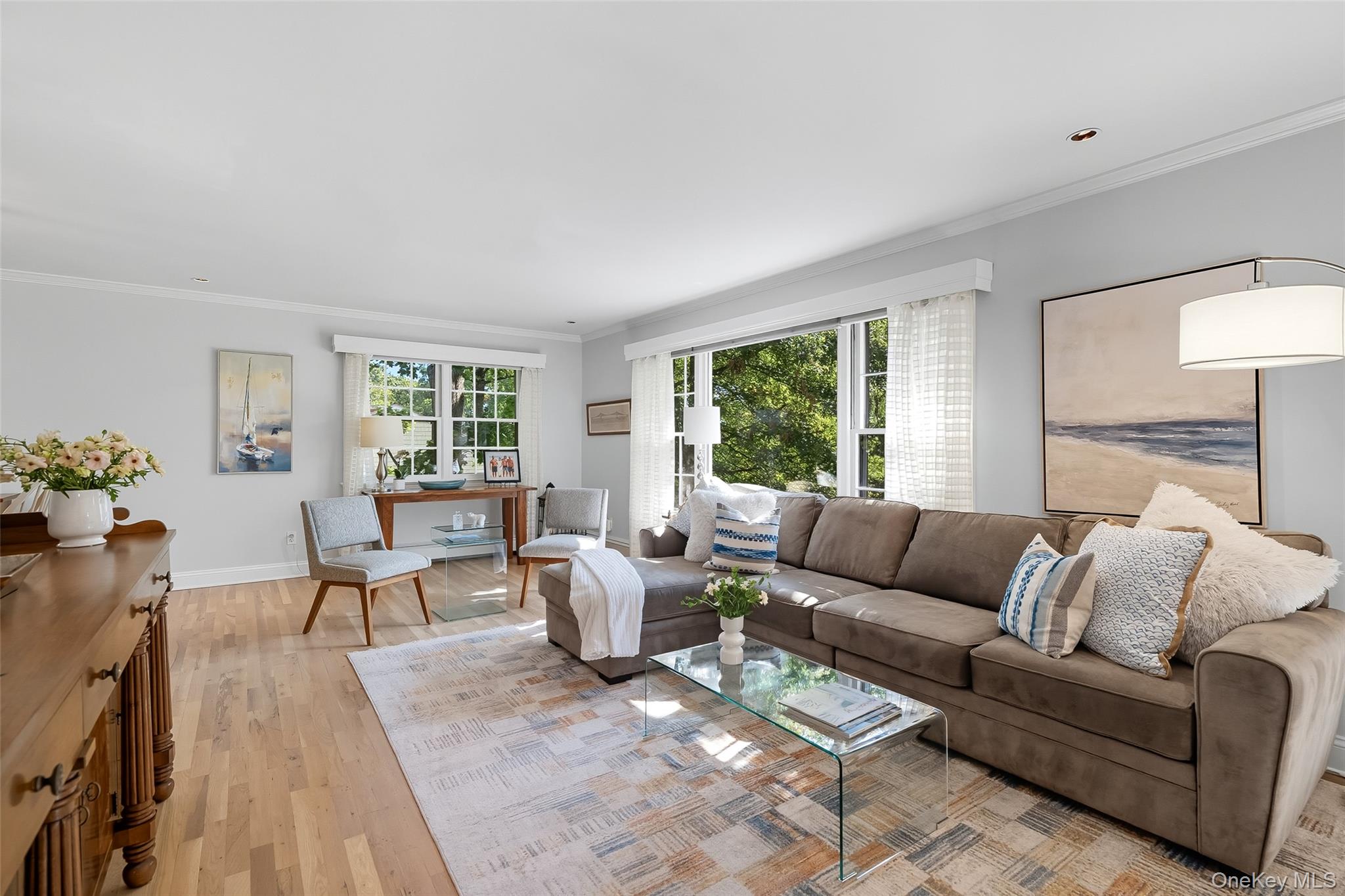80 North Street Rye, NY 10580 - Photo 7 of 37 a living room with furniture and a large window
