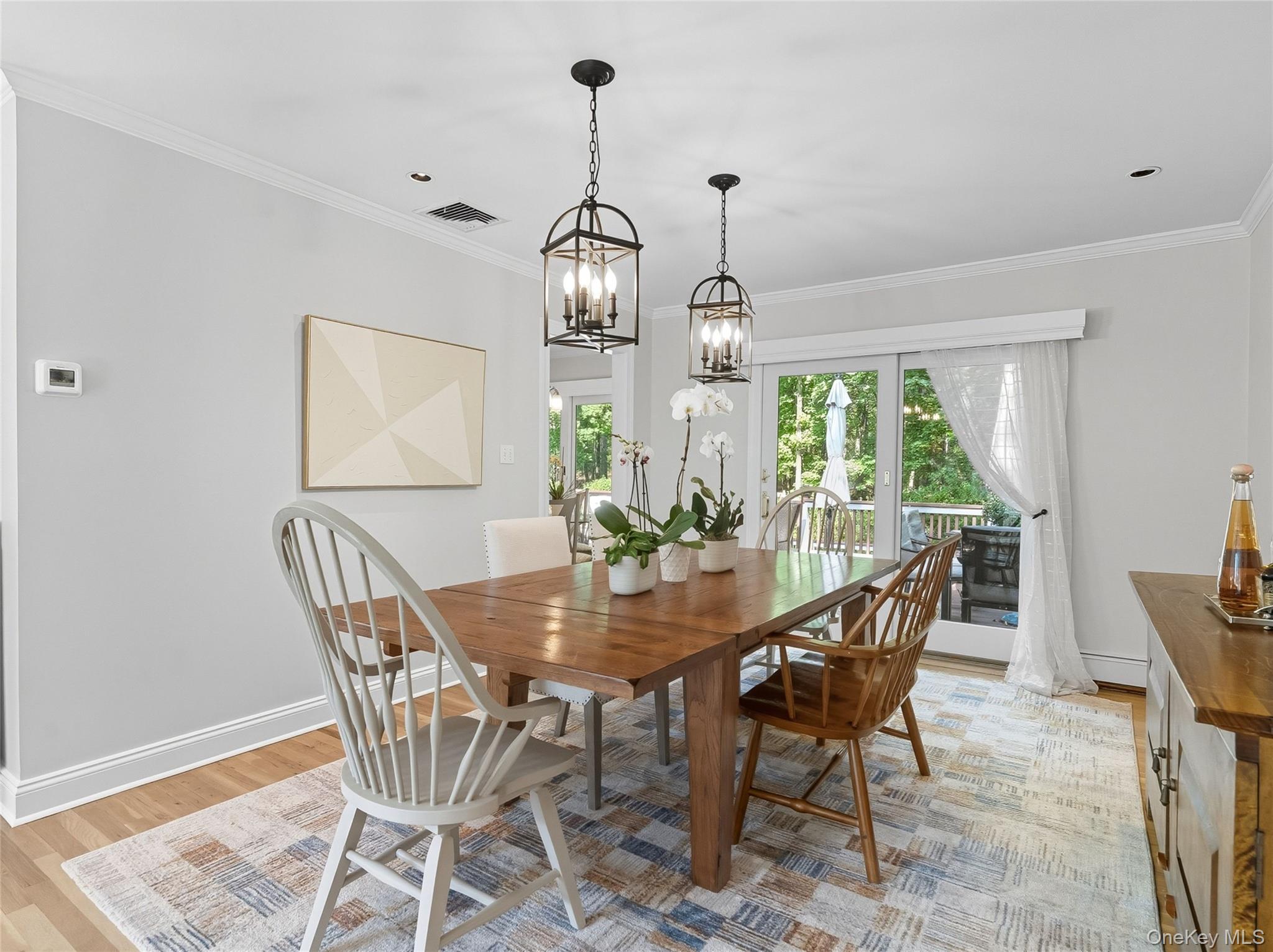 80 North Street Rye, NY 10580 - Photo 8 of 37 a view of a dining room with furniture window and outside view