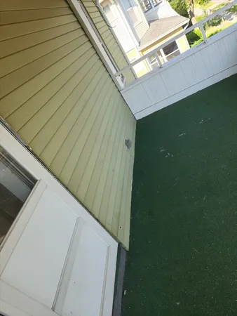 a view of backyard