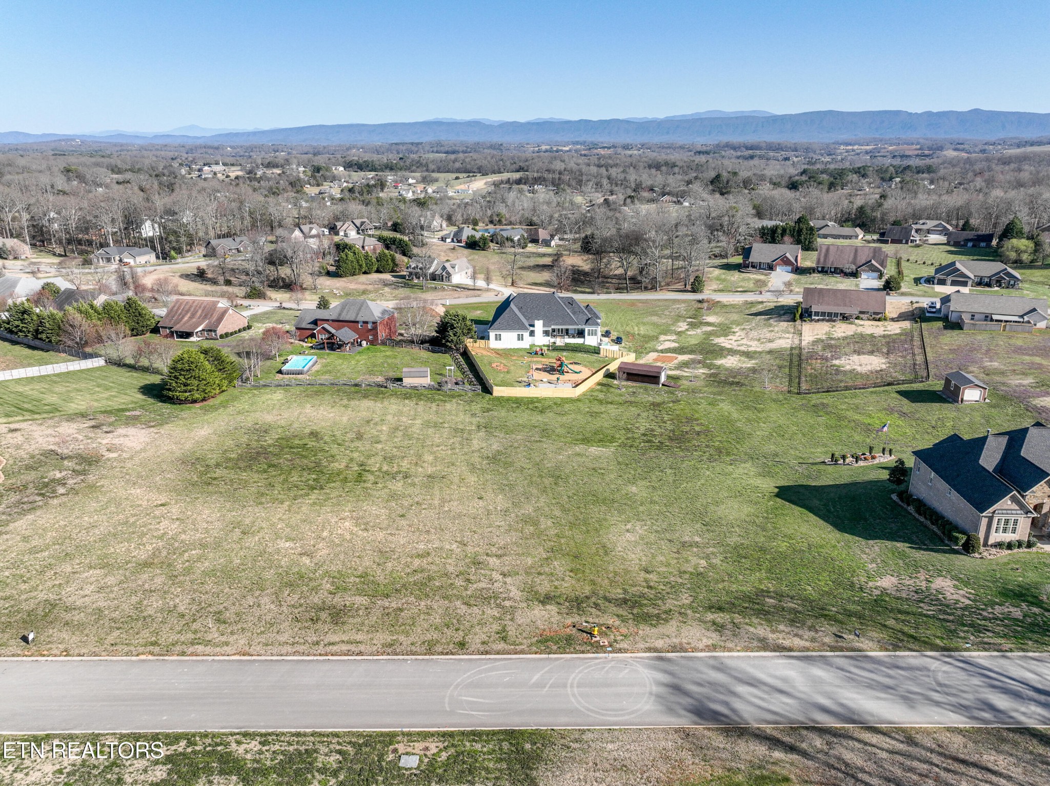 1170 Houston Springs Road Greenback, TN 37742 - Photo 6 of 17 a view of a town with mountains in the background