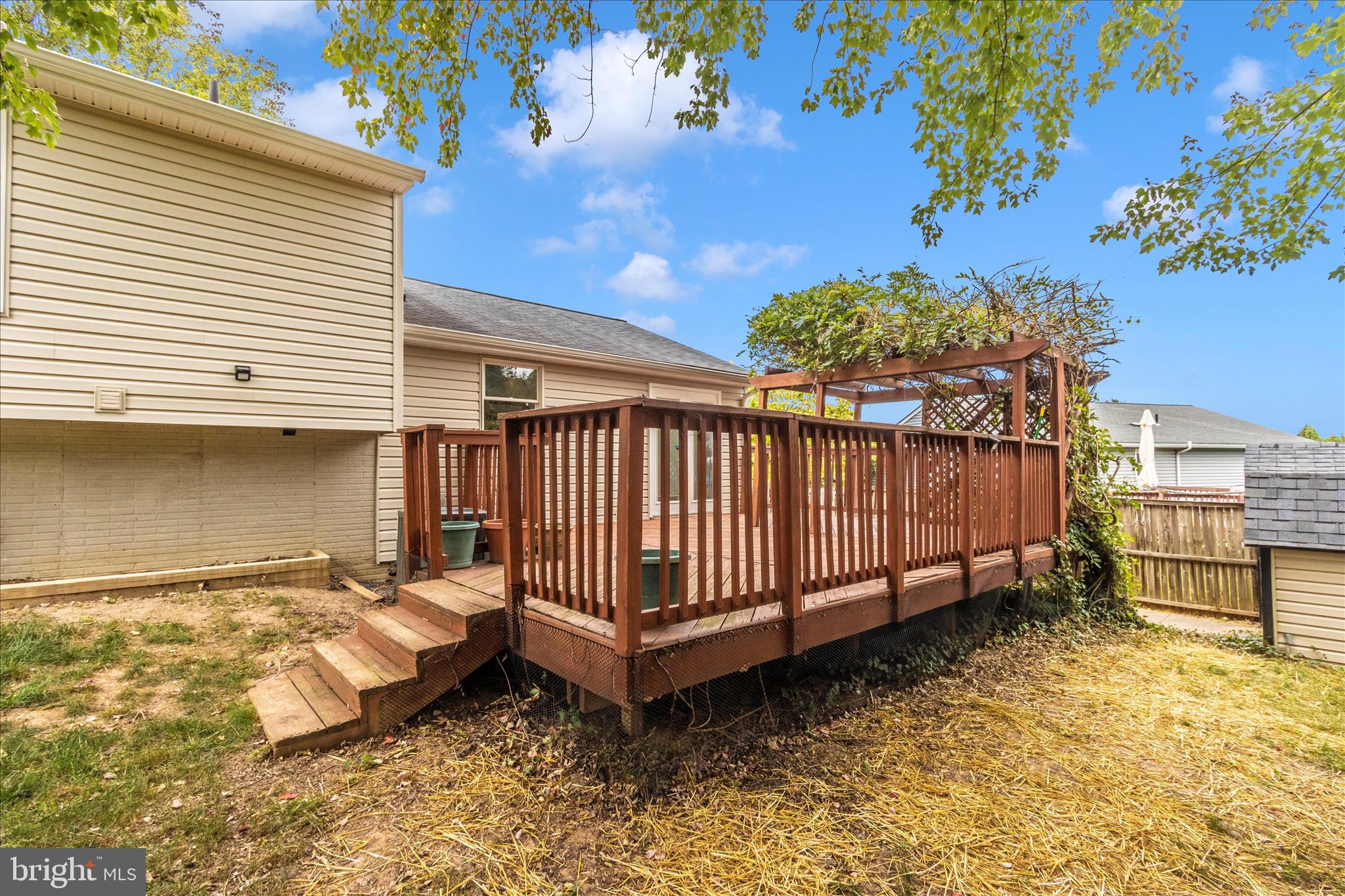 207 Contour Road Mount Airy, MD 21771 - Photo 43 of 52 a view of a backyard with a sitting area