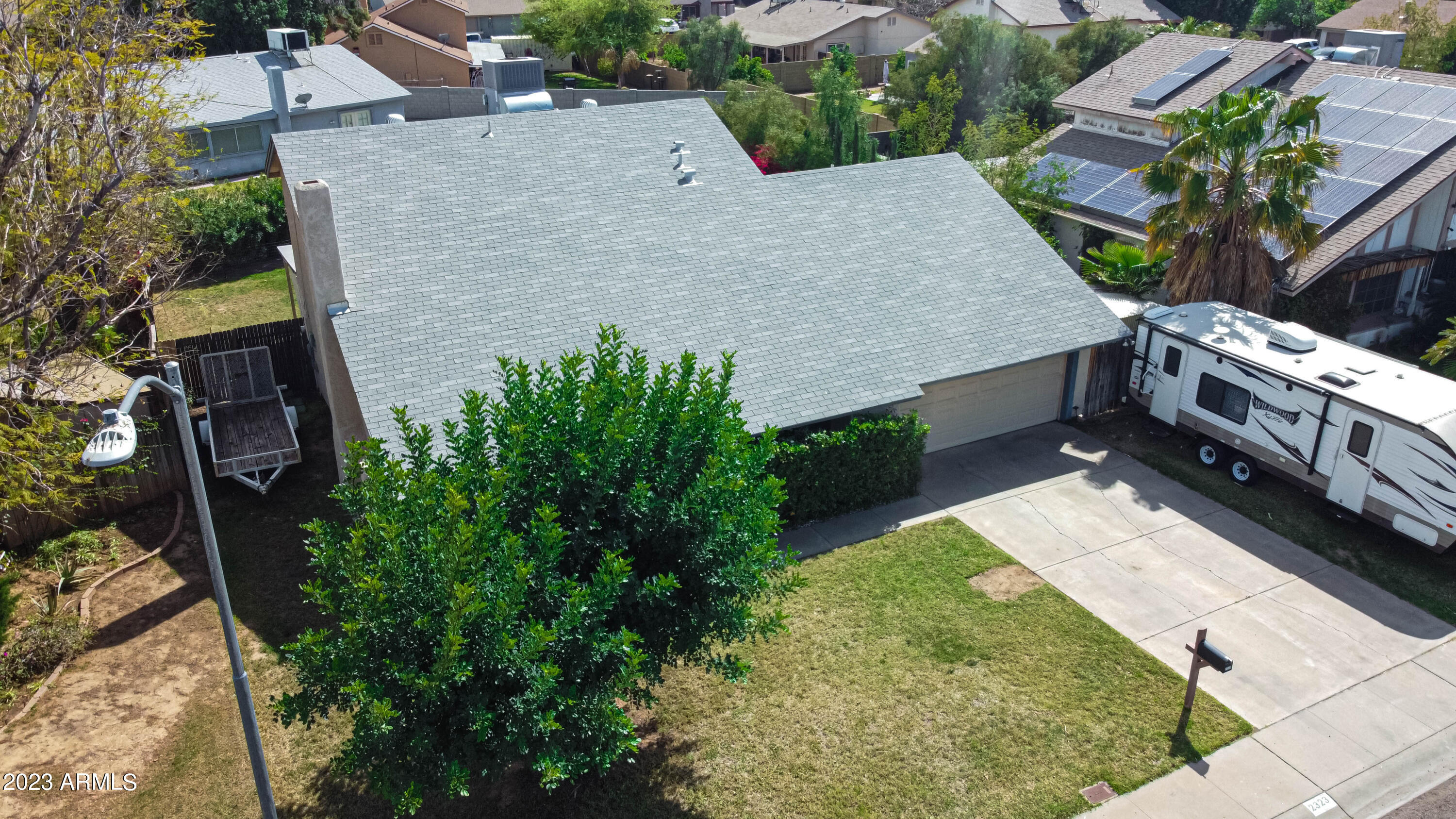 2323 West Kathleen Road Phoenix, AZ 85023 - Photo 52 of 55 Drone 2 Front