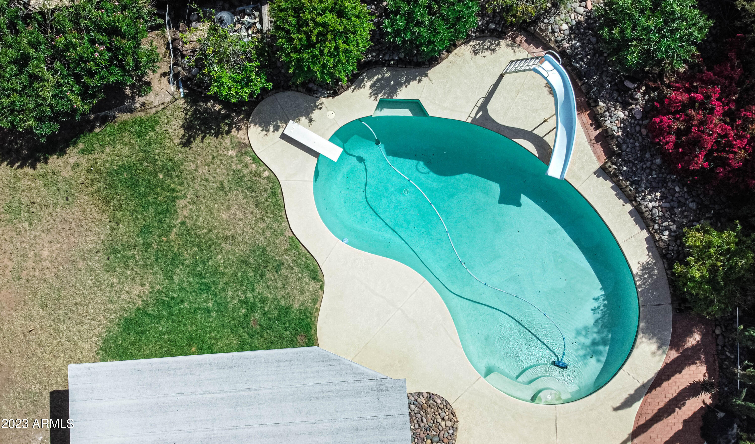 2323 West Kathleen Road Phoenix, AZ 85023 - Photo 54 of 55 Drone 4 Pool
