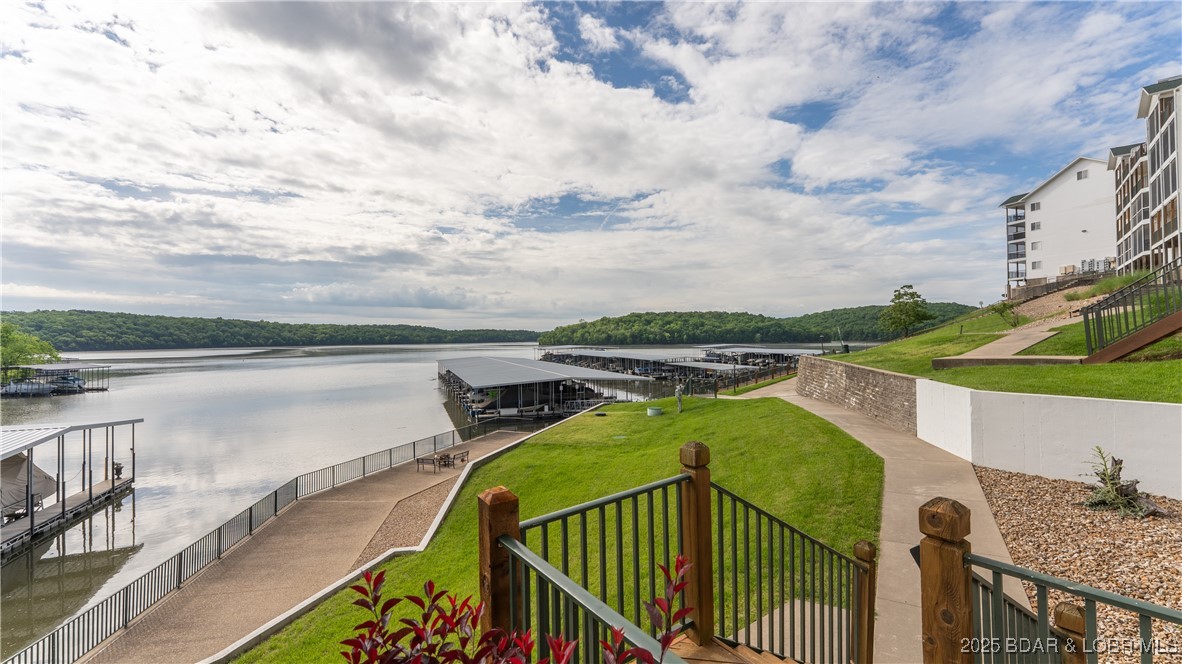 This Unit is one of the few with a walk-out to the