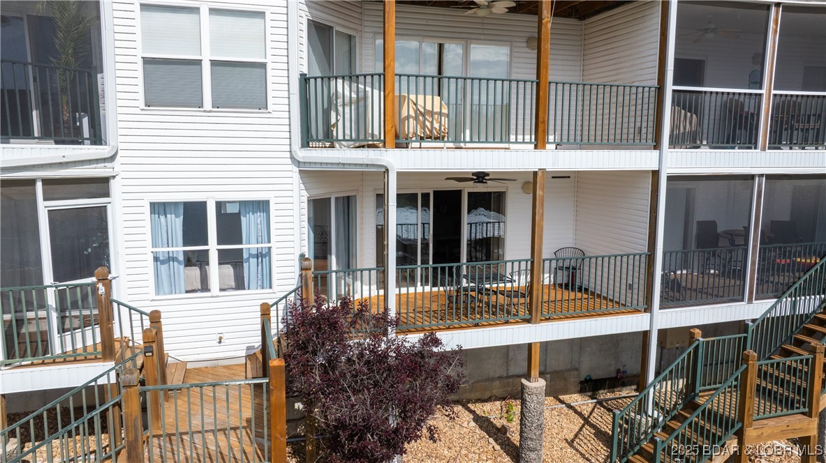 108 Park Pl Drive, Unit 1B Kaiser, MO 65047 - Photo 21 of 28 Enjoy walk-out access from your covered deck strai