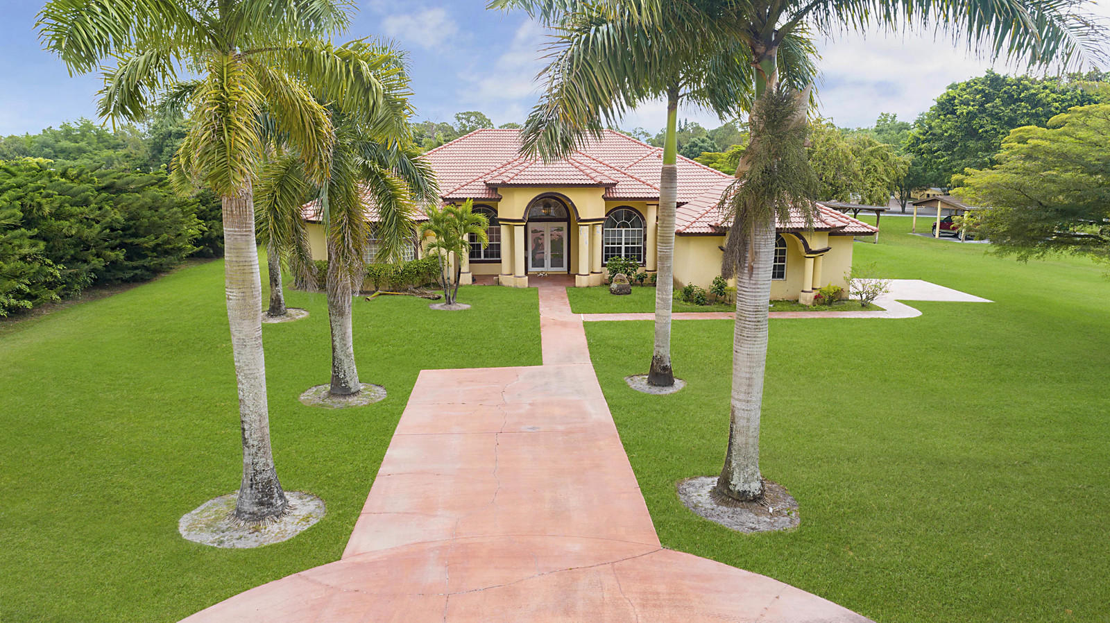 2880 B Road Loxahatchee, FL 33470 - Photo 1 of 52 5 Acres 4/3.1 home w/cottage