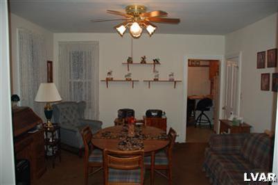 214 East Garrison Street Bethlehem, PA 18018 - Photo 6 of 11 a view of a dining room with furniture and chandelier