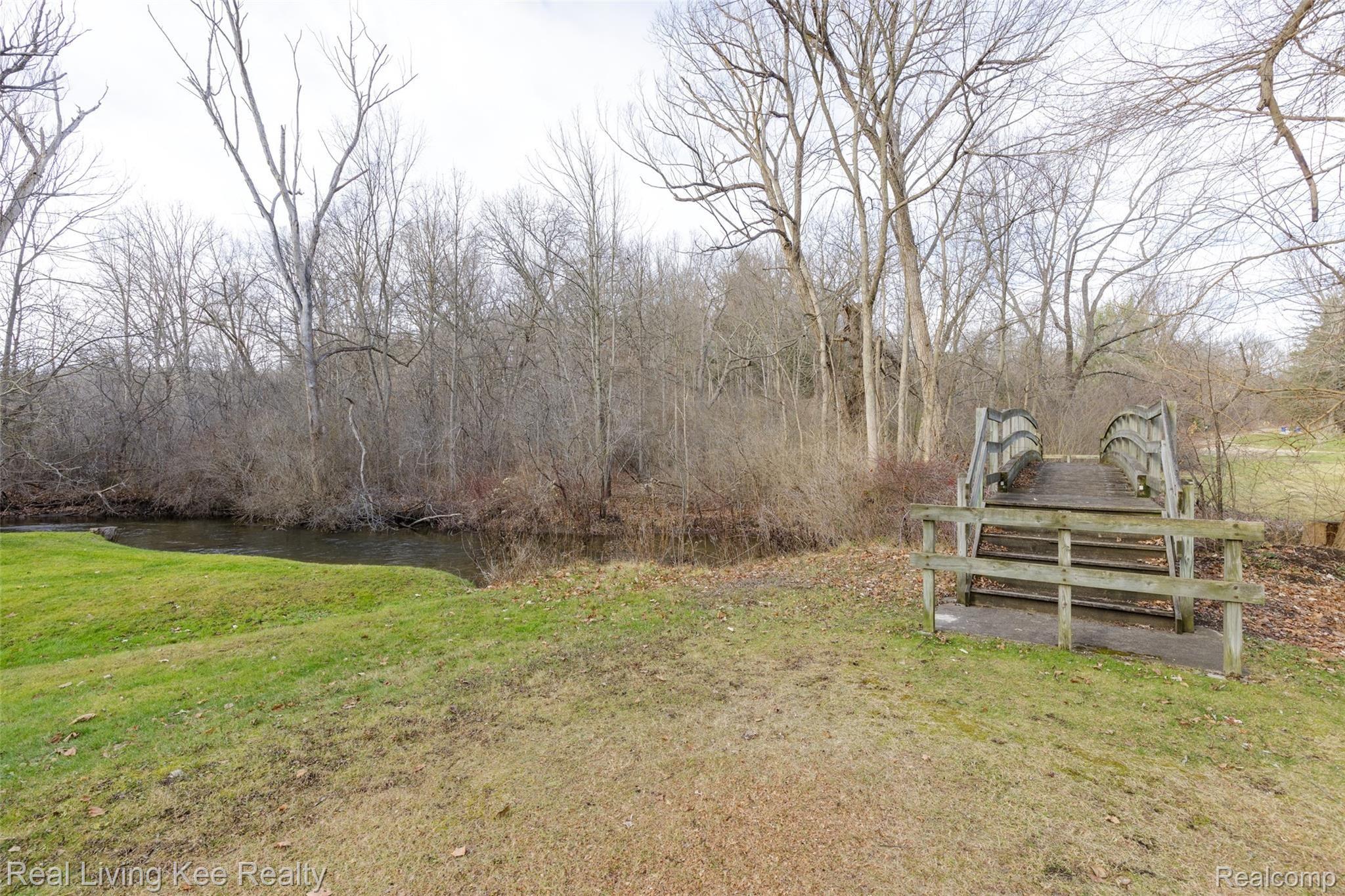 3942 South Ellamae Road Rochester, MI 48306 - Photo 46 of 54 Bridge over creek