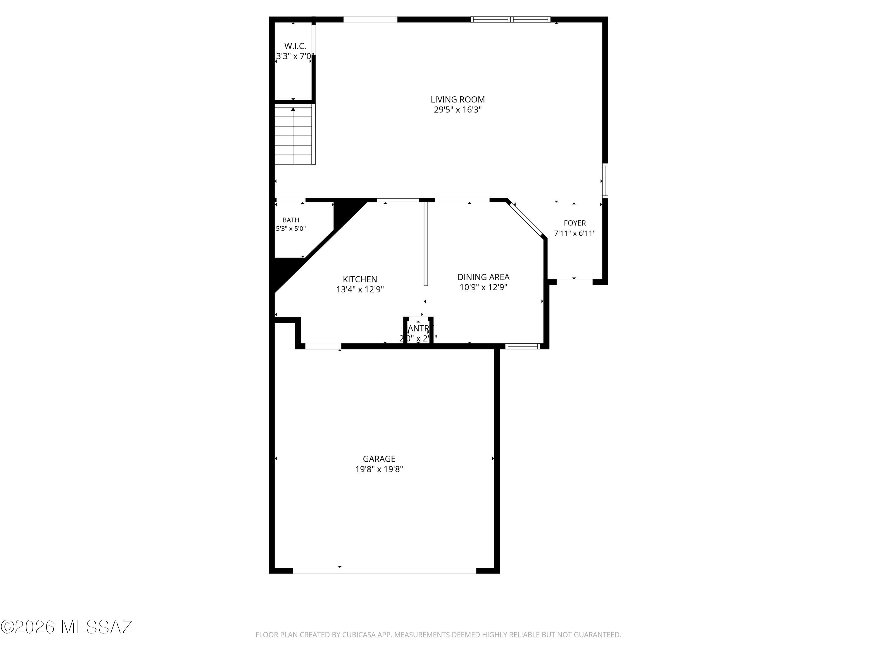 5779 South Manta Ray Road Tucson, AZ 85706 - Photo 28 of 30 a picture of a floor plan