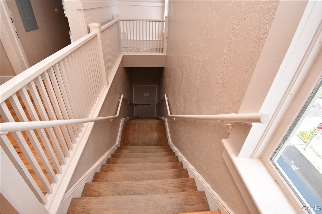 170 Court Street, Unit 2 Watertown, NY 13601 - Photo 13 of 13 Common stairwell