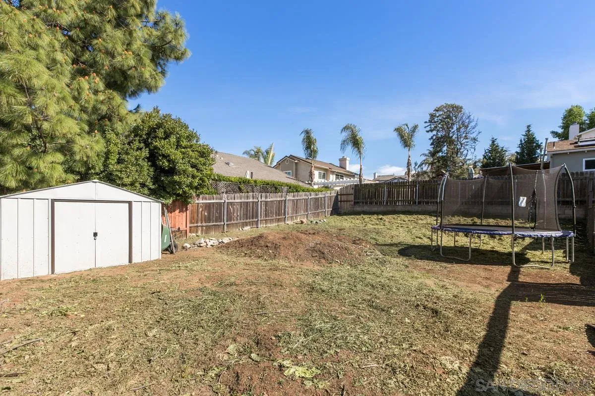 8605 Ellsworth Lane Santee, CA 92071 - Photo 24 of 26 a view of a backyard