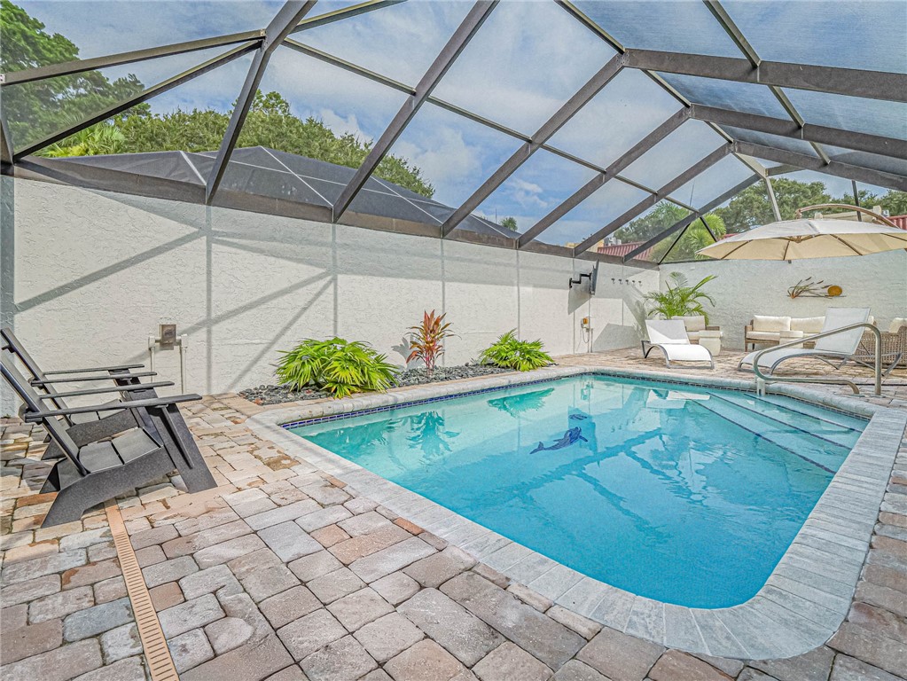 5101 Florida A1A, Unit 7 Vero Beach, FL 32963 - Photo 33 of 35 a view of a swimming pool