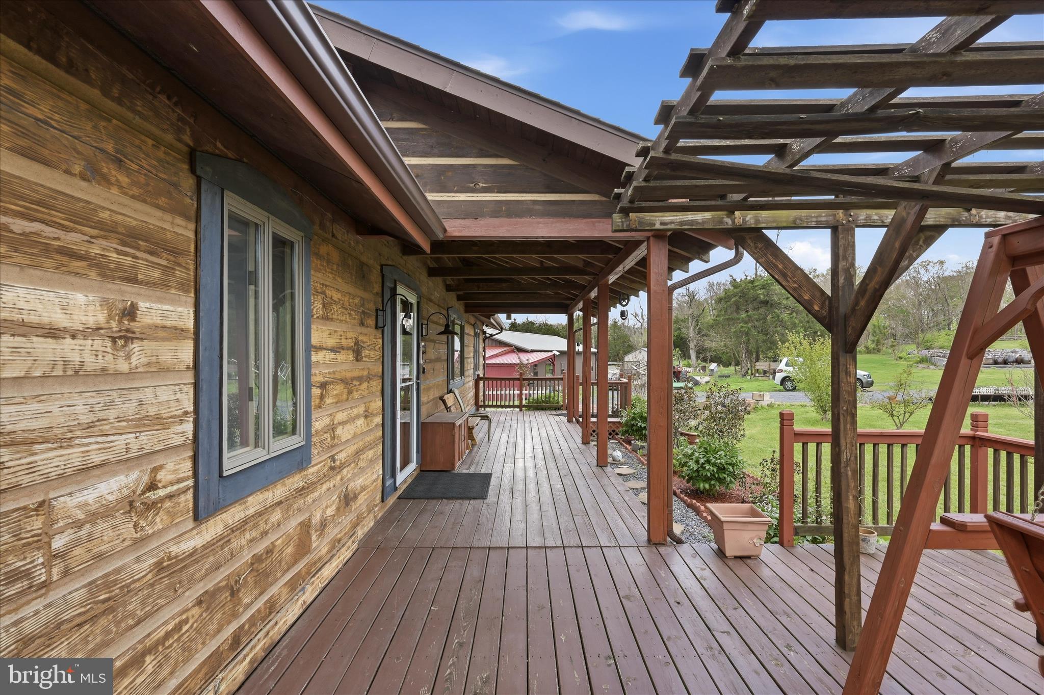2121 South Pifer Road Star Tannery, VA 22654 - Photo 5 of 127 a view of a porch with wooden floor