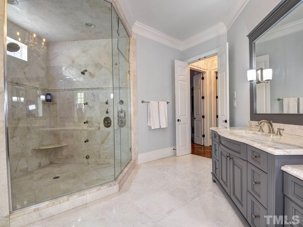 308 Marlowe Road Raleigh, NC 27609 - Photo 15 of 30 Spa worthy, steam shower