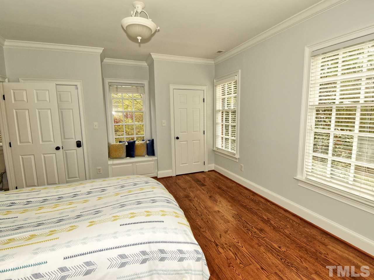 308 Marlowe Road Raleigh, NC 27609 - Photo 20 of 30 Great bedrooms with windows and walk-in closets