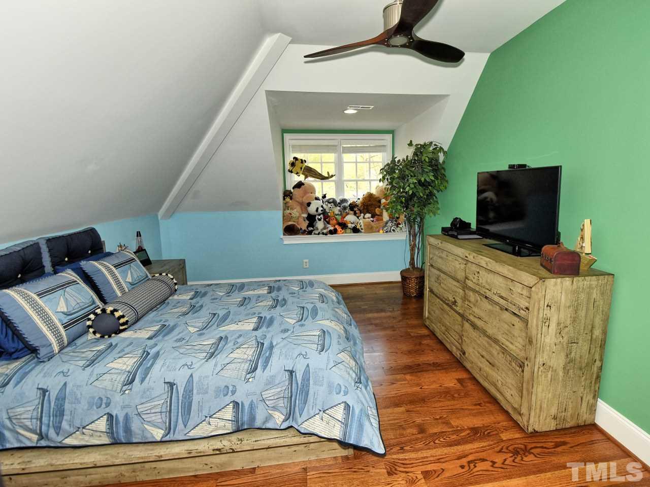 308 Marlowe Road Raleigh, NC 27609 - Photo 21 of 30 Top floor bedrooms overlook everything