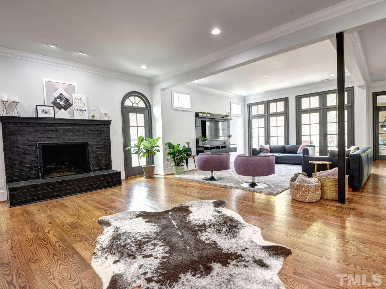 308 Marlowe Road Raleigh, NC 27609 - Photo 5 of 30 Huge, open, grand room