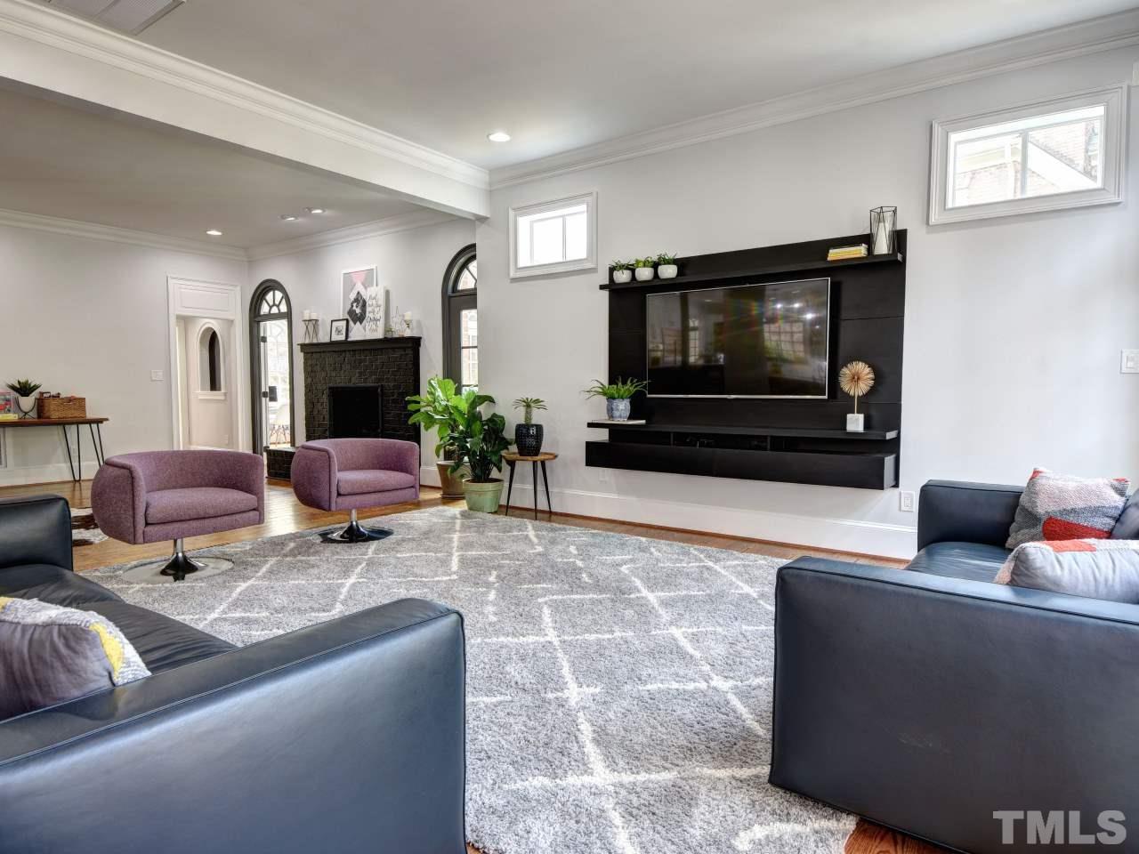 308 Marlowe Road Raleigh, NC 27609 - Photo 30 of 30 Open floor plan for entertaining