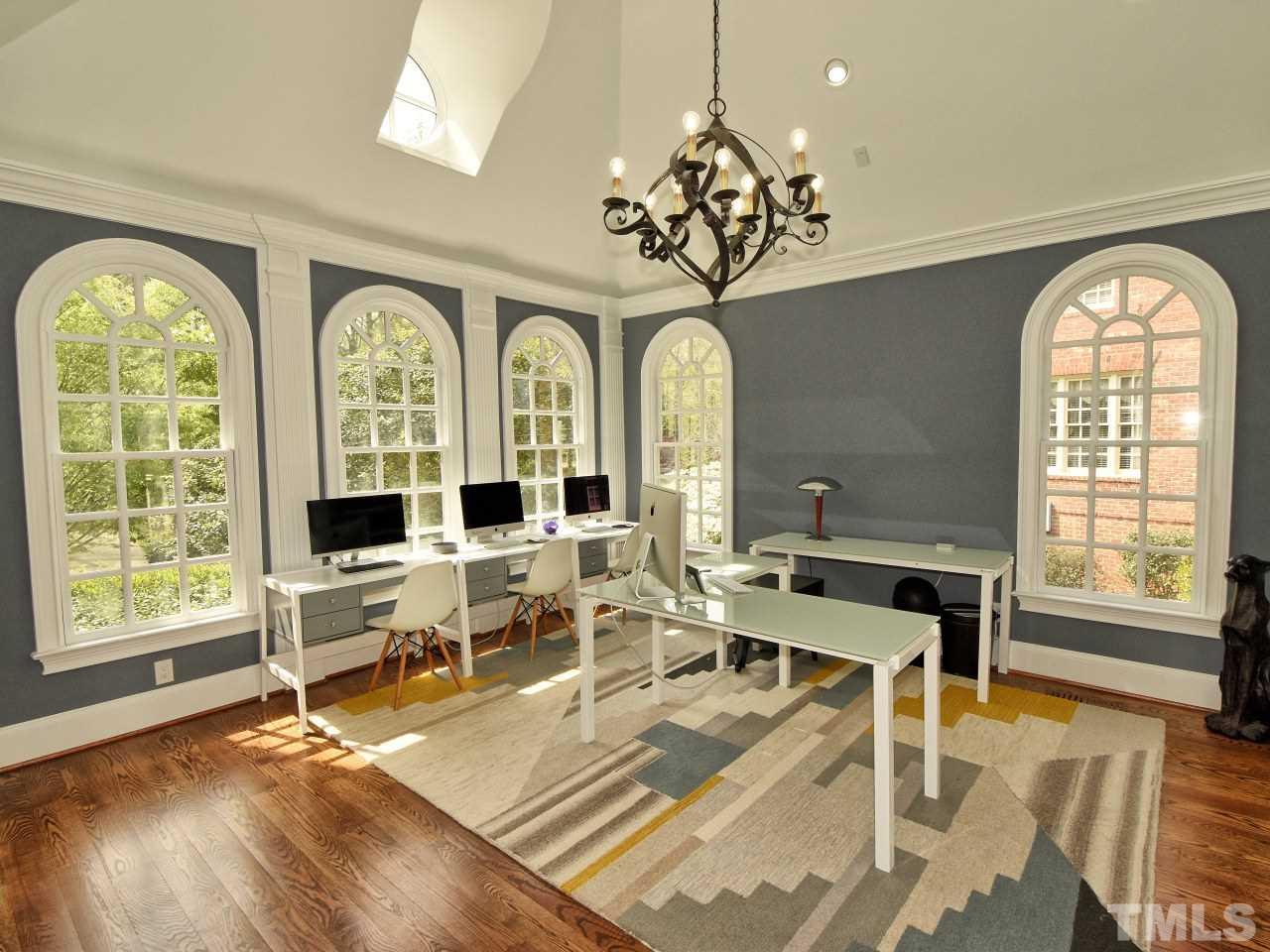 308 Marlowe Road Raleigh, NC 27609 - Photo 6 of 30 No better place to work, connected to the entire house