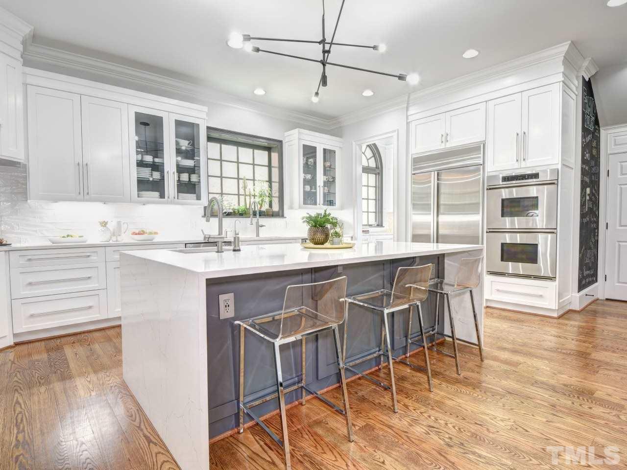 308 Marlowe Road Raleigh, NC 27609 - Photo 7 of 30 Beautiful, huge, newly remodeled Kitchen.