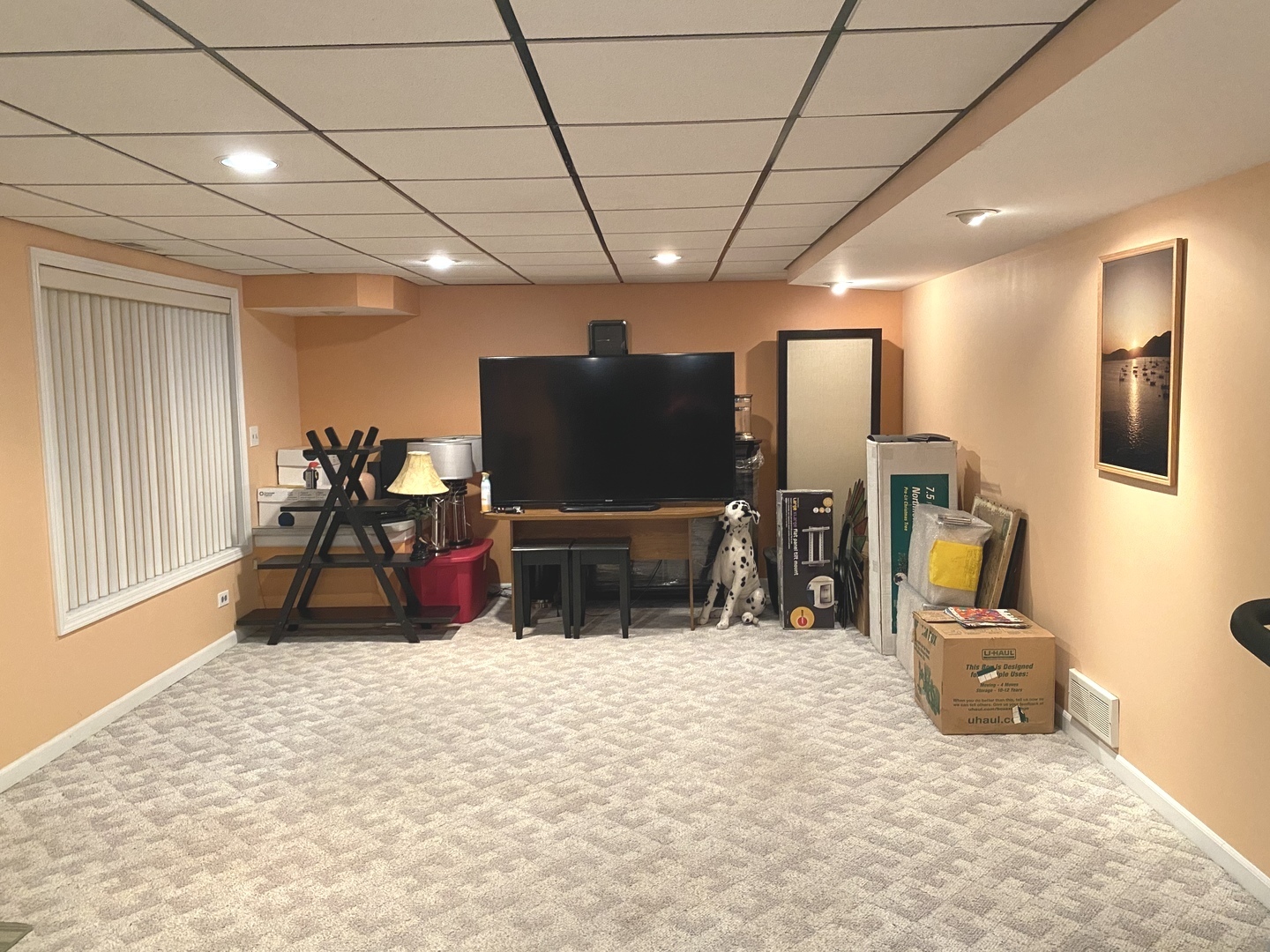 418 Cardinal Drive Bartlett, IL 60103 - Photo 23 of 29 a living room with furniture and a flat screen tv