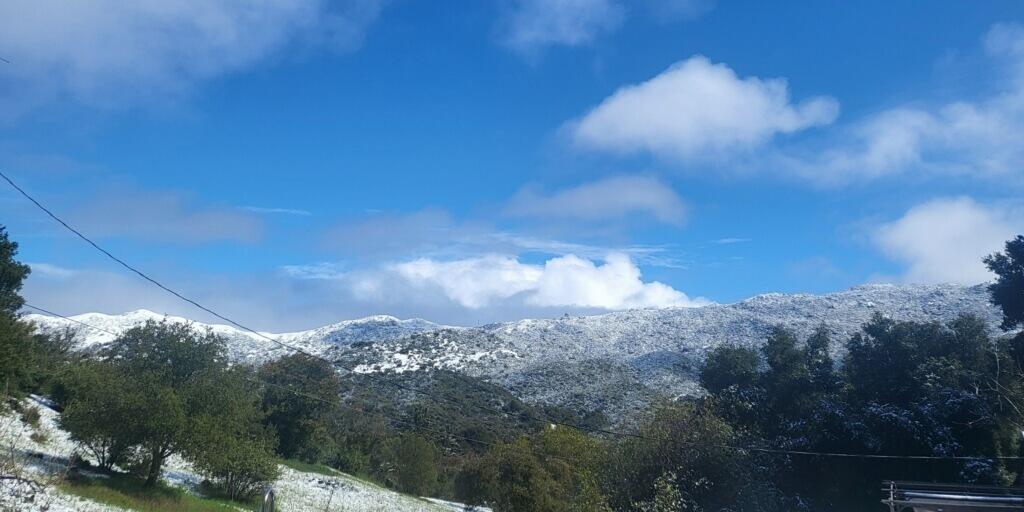 2787 Painted Cave Road Santa Barbara, CA 93105 - Photo 32 of 50 snow view from inside 2