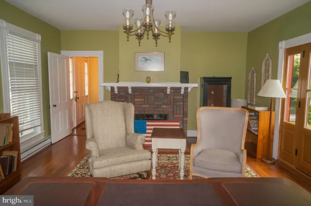 a backyard of a house